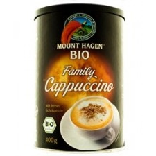 Mount Hagen Bio Fair Trade Családi Cappuccino 400 g kávé