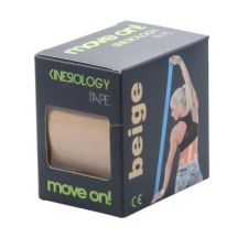 Move on! kineziológiás szalag (tape) bézs színben 1db gyógyhatású készítmény