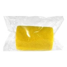  MovoMed öntapadós rugalmas pólya sárga (2,5 cm x 4,6 m) gyógyászati segédeszköz