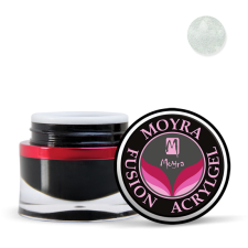 Moyra Fusion Colour Acrylgel No. 201 White Shell 15g műköröm zselé