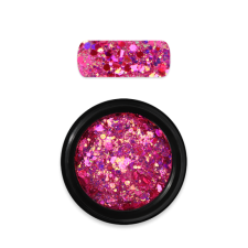  Moyra Holo glitter mix No. 16 Kaméleon Magenta körömdíszítő
