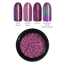 Moyra HOLO MIRROR Powder Rózsaszín 02 körömdíszítő