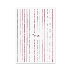Moyra Körömdíszítő Csík Chain 03 Rose Gold körömdíszítő