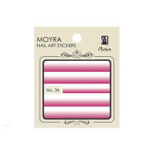 Moyra körömmatrica no.34 körömdíszítő