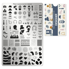 Moyra Körömnyomda lemez NO.103 Designer körömdíszítő