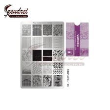Moyra Körömnyomda lemez NO.53 Textures körömdíszítő