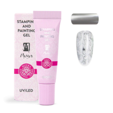 Moyra Moyra Stamping and Painting Gel No. 08 Chrome Silver körömdíszítő