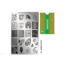 Moyra nyomdalemez 04 Animalistic körömdíszítő