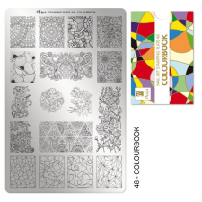 Moyra Nyomdalemez - 48 Colourbook körömdíszítő
