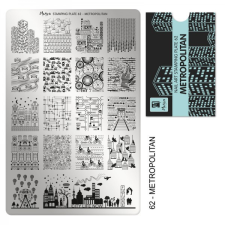 Moyra Nyomdalemez 62 Metropolitan körömdíszítő