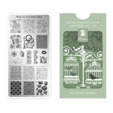 Moyra Nyomdalemez Mini 110 My secret garden körömdíszítő