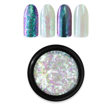 Moyra Rainbow Flakes Green körömdíszítő