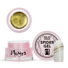 Moyra Spider Gel Zselé 5ml No.03 - Arany fényzselé