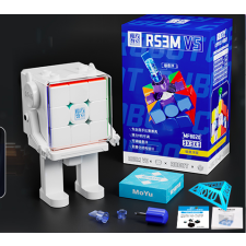  MoYu RS3M V5 3x3 kocka Maglev (Retro Kocka Robot Display ) kreatív és készségfejlesztő