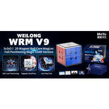 MoYu Weilong WRM V9 20magnets Ball Core UV Coated kreatív és készségfejlesztő