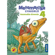 Mozaik Kiadó DINÓSULI Matematika gyakorló 4.o. ‒ Összeadás, kivonás (MS-1125) tankönyv