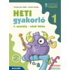 Mozaik Kiadó Heti gyakorló 1. osztály I. félév - Matematika és magyar feladatok
