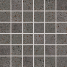  Mozaik Rako Piazzetta fekete 30x30 cm matt DDM06789.1 csempe