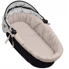  Mózeskosár betét matraccal - bézs babakocsi kiegészítő