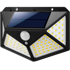 Mozgás- és szürkületérzékelős, 100 LED-es napelemes kültéri lámpa (BB-10720) kültéri világítás