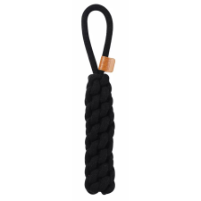 MPETS M-PETS kötéljáték fonat 22cm fekete játék kutyáknak