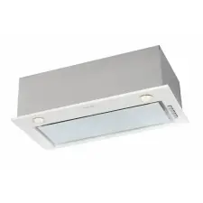 MPM MPM MPM-61-OW-66 Páraelszívó 60 cm szekrénybe építhető fehér üveg páraelszívó