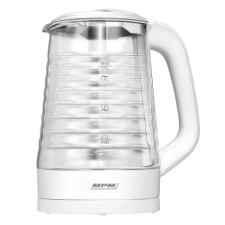 MPM üveg vízforraló 1,7L 2200W vízforraló és teáskanna