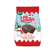  Mr. Brownie Winter edition karácsonyi drazséval - 200g csokoládé és édesség