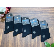 MR Pamut férfi hosszú szárú zokni MP1001 1cs/5pár fekete férfi zokni