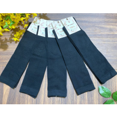 MR Pamut női térdzokni pamut fekete