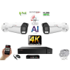  MS - AI Hybrid Light IP Park kamerarendszer 2 kamerával switchel 8 Mpix - 6070k2B