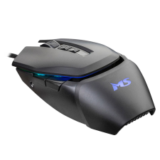 MS Nemesis C900 Gaming RGB Mouse Black (MSP20047) egér