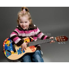  MSA 1/4 vonatos gitár, tartozékokkal, 3-5 éves méret gitár és basszusgitár