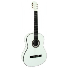 MSA fehér klasszikus gitár C26 gitár és basszusgitár