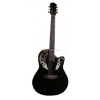  MSA Roundback elektroakusztikus gitár, fekete, mintás