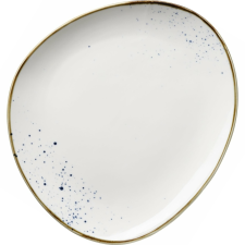 Mäser Ovális tál Pintar White kék pöttyös 26 x 23cm, kék, S tányér és evőeszköz