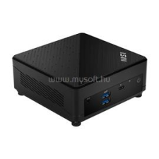 MSI Cubi 5 12M Mini PC | Intel Core i5-1235U | 8GB DDR4 | 120GB SSD | 2000GB HDD | Intel Iris Xe Graphics | NO OS asztali számítógép
