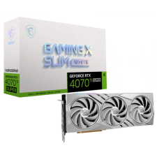 MSI GAMING X SLIM WHITE GeForce RTX 4070 Ti SUPER 16GB GDDR6X DLSS3 videókártya