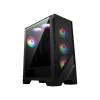 MSI MAG Forge 120A Airflow Számítógépház - Fekete (306-7G23A21-809)
