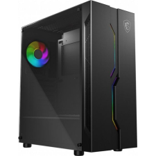 MSI MAG VAMPIRIC 010 számítógép ház Midi Tower Fekete (MAG VAMPIRIC 010X) számítógép ház