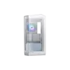 MSI PCC MSI Ház Midi ATX PANO M100R PZ WHITE, 4xARGB ventilátor, Tápegység nélkül, üvegfalú, fehér