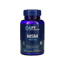 MSM (metil-szulfonil-metán) 1000 mg 100 kapszula, élettartam meghosszabbítás vitamin és táplálékkiegészítő