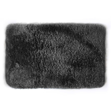 MSV-SPIRELLA Spirella fürdőszobaszőnyeg, Fino 60 × 90 cm fekete lakástextília