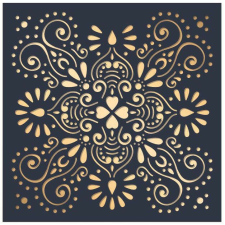 MT191 öntapadós design csempematrica 4db/szett15x15cm tapéta, díszléc és más dekoráció