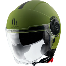 MT HELMETS Nyitott motoros sisak MT Viale SV S zöld matt bukósisak
