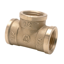  MTG 3130 menetes réz egál T-idom 6/4&amp;#34;B hűtés, fűtés szerelvény