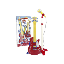 MTS Elektromos gitár és mikrofonállvány játékhangszer