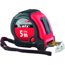 MTX 5m x 25mm Mérõszalag, "STATUS" mágneses, gumírozott mérőszerszám