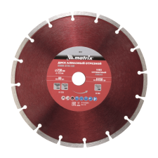 MTX Szegmentált Gyémánt vágótárcsa 230x22,2mm száraz barkácsgép tartozék