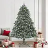  Mű karácsonyfa Zöld 160 x 160 x 240 cm PVC és Műanyag és Acél